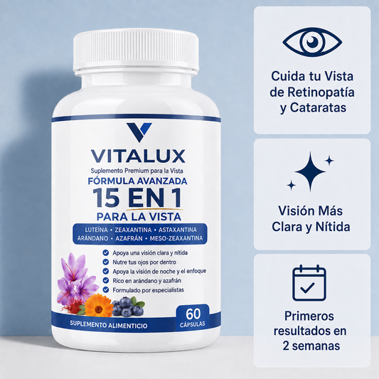 Vitalux 15 en 1 | Recuperá la Nitidez que Perdiste con Los Años